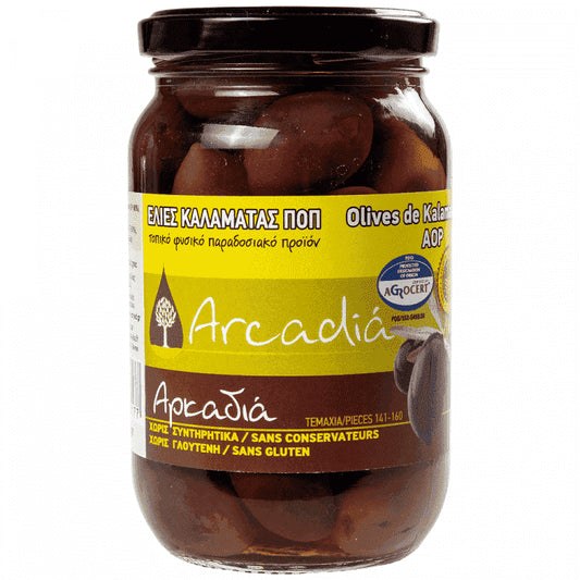 Arcadia Ελιές Καλαμάτας Π.Ο.Π Νο1(141-160) 355gr(Στρ. Βάρος 210gr)