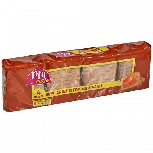 My Gusto Φρυγανιές Με Σίκαλη 4x360gr