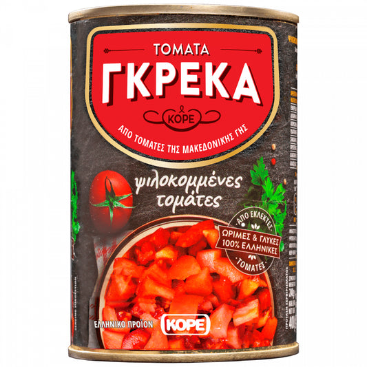Γκρέκα Ψιλοκομμένες Τομάτες 400gr (Στραγγιστό Βάρος 280gr)
