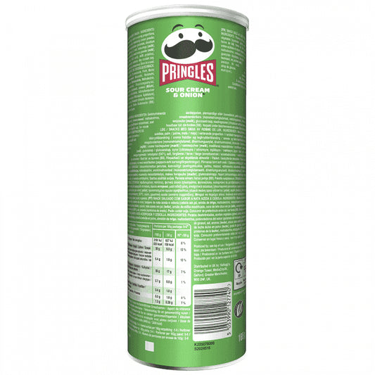 Pringles Sour Cream & Onion 165gr
