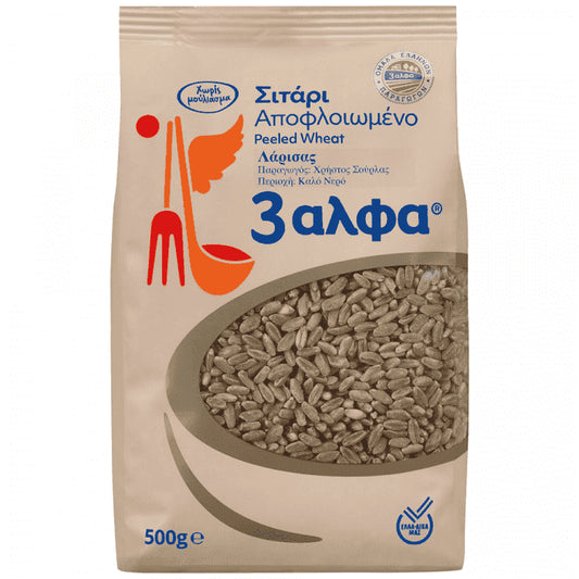 3αλφα Σίτος Αποφλοιωμένος 500gr