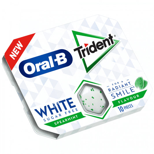 Trident Oral B White Δυόσμος 17gr