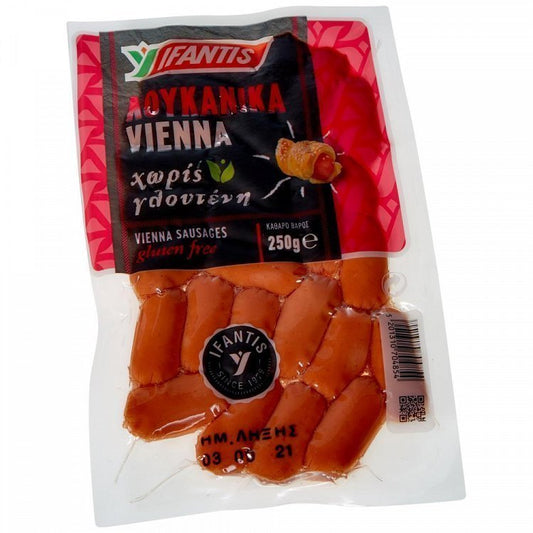 Υφαντής Λουκάνικα Βιέννα 250gr