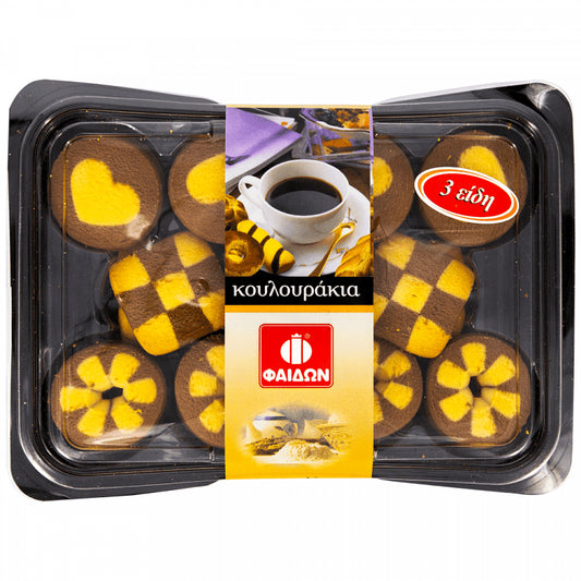 Φαίδων Ποικιλία Κουλουράκια Με Βούτυρο 350gr