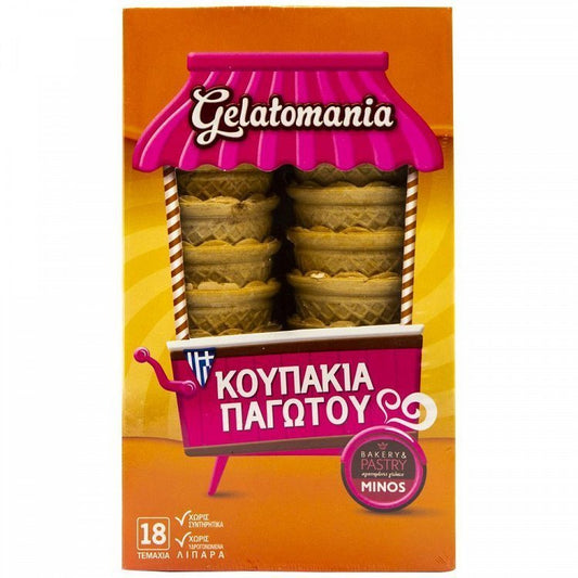 Gelatomania Κουπάκια Παγωτού 18Τεμάχια