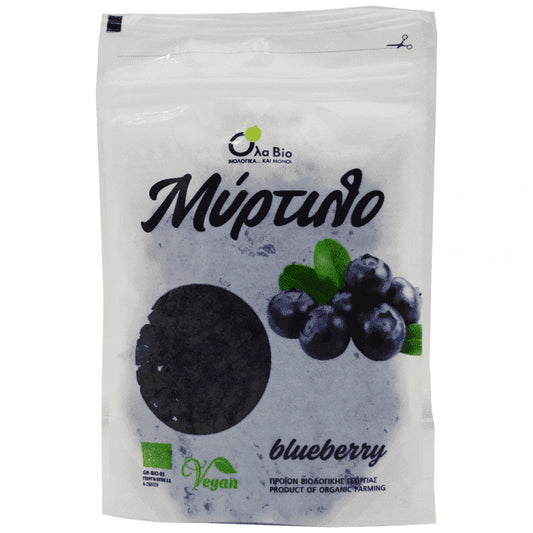 Όλα Bio Μύρτιλλο Αποξηραμένο Σνακ 100gr