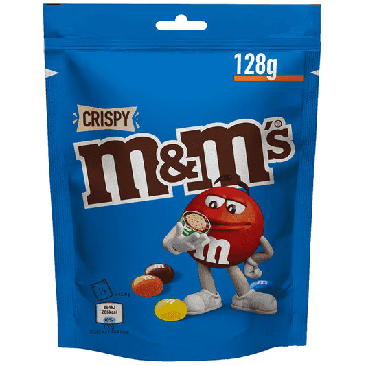 M&M's Crispy Pouch 128gr