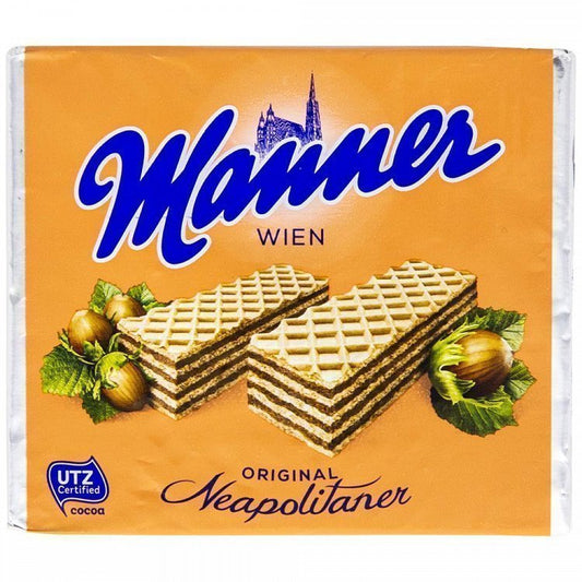 Manner Γκοφρέτα Πραλίνα Φουντούκι 75gr