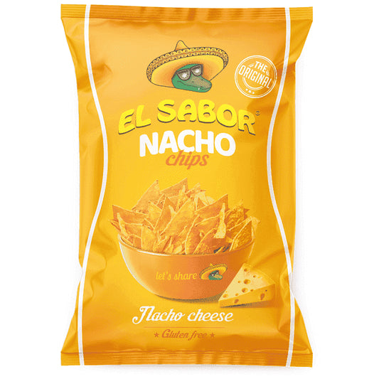 El Sabor Nacho Chips Cheese 100gr