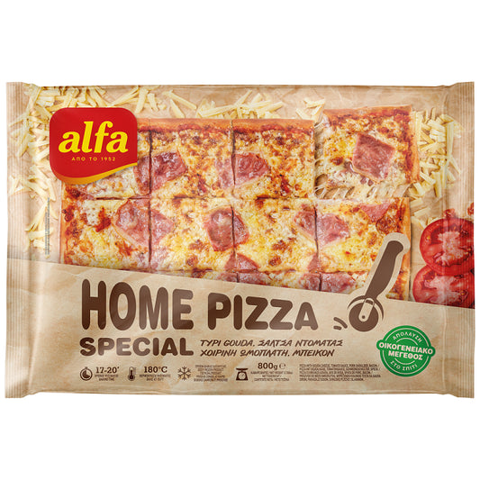 Alfa Home Pizza Special Κατεψυγμένη 800gr