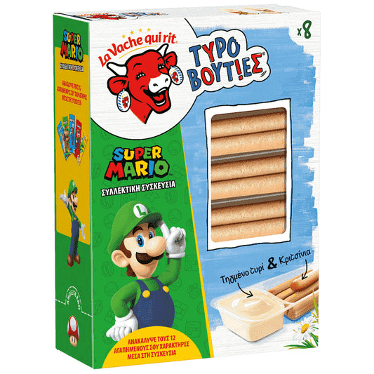 La Vache Qui Rit Τυροβουτιές Super Mario 280gr 8τεμ