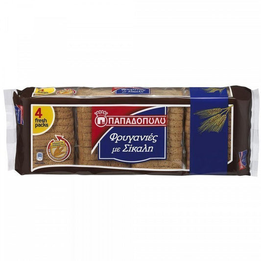 Παπαδοπούλου Φρυγανιές Σικάλεως 320gr