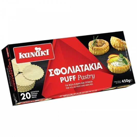 Kanaki Σφολιατάκια Στρογγυλά 450gr