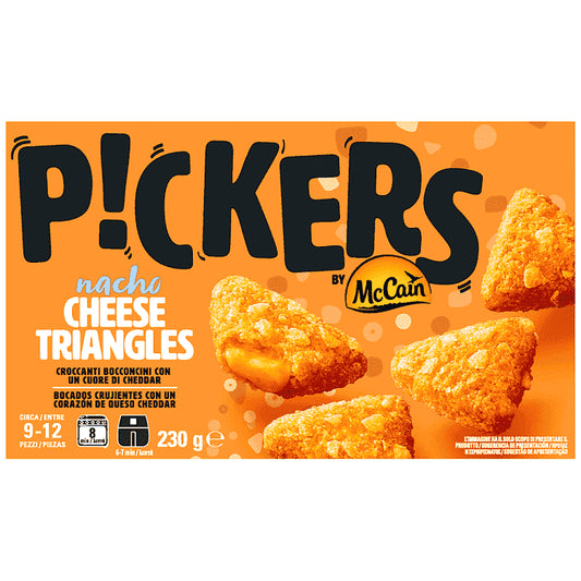 Mc Cain Pickers Τριγωνικές Μπουκιές Με Τυρί Κατεψυγμένες 230gr