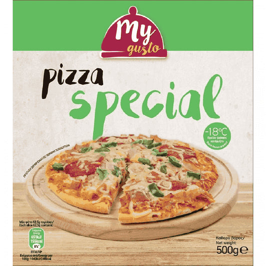 My Gusto Pizza Special Κατεψυγμένη 500gr