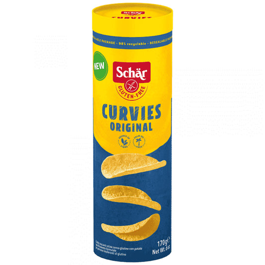 Schar Curvies Πατατάκια Χωρίς Γλουτένη Original 170gr