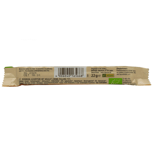 Rapunzel Σοκολάτα Νιρβάνα Vegan Bio Stick 22gr
