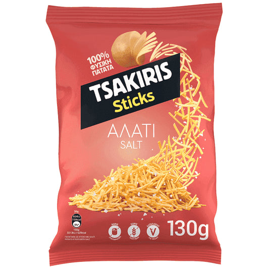 Tsakiris Sticks Αλάτι 130gr