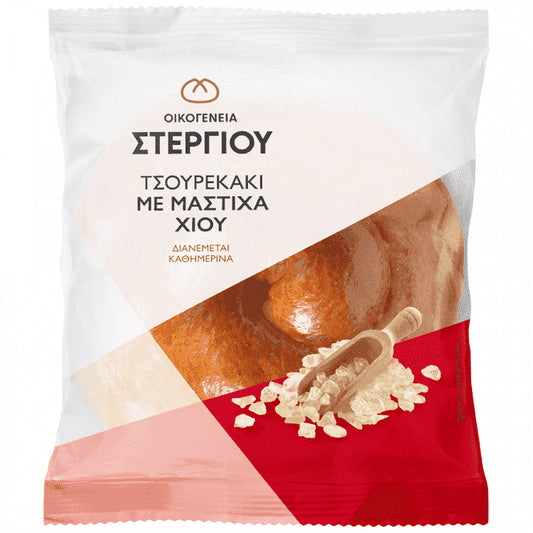 Οικογένεια Στεργίου Τσουρέκι Μαστίχα Χίου 90gr