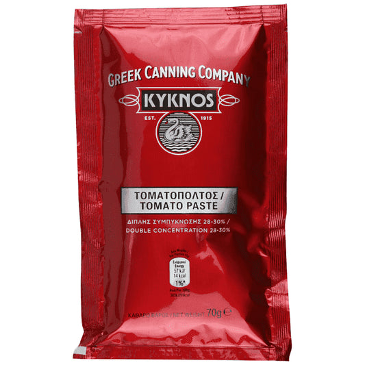 Kyknos Τοματοπολτός 28-30% Φάκελος 70gr