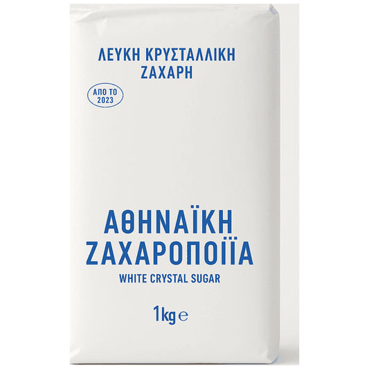Αθηναϊκή Ζαχαροποιία Ζάχαρη Λευκή 1kg