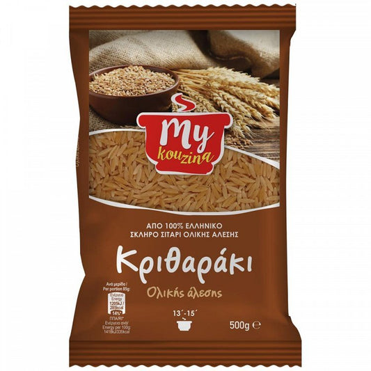 My Kouzina Κριθαράκι Ολικής Άλεσης 500gr