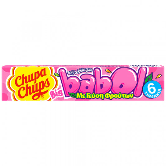Chupa Chups Big Babol Tutti Frutti Τσίχλες 20τεμ
