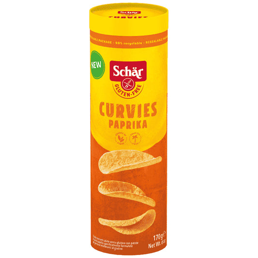 Schar Curvies Πατατάκια Χωρίς Γλουτένη Με Πάπρικα 170gr
