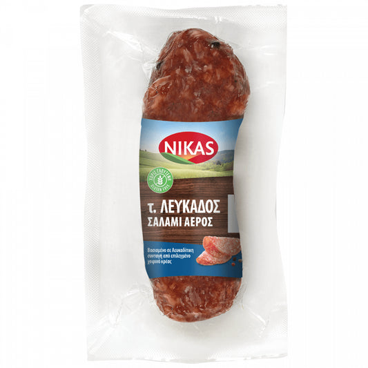 Νίκας Σαλάμι Αέρος Τύπου Λευκάδος 165gr