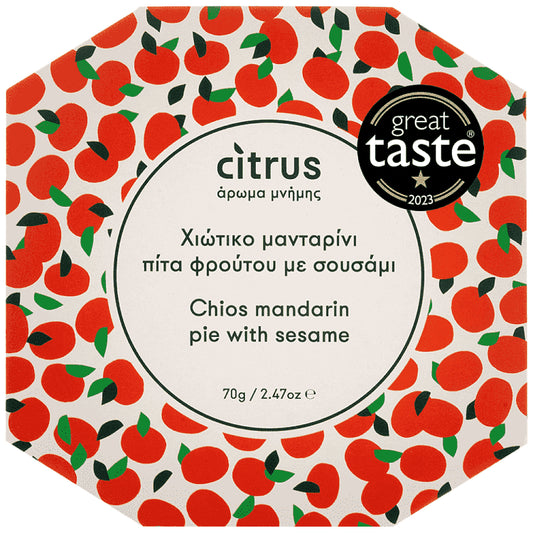 Citrus πίτα Χιώτικου Μανταρινιου 70gr