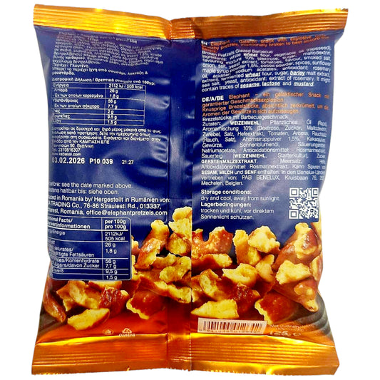 Elephant Pretzel Glazed Bbq 125gr