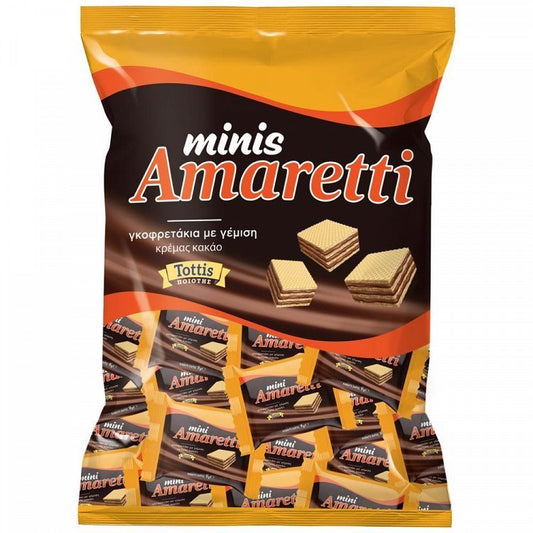 Amaretti Minis Γκοφρετάκια Σακούλα 165gr