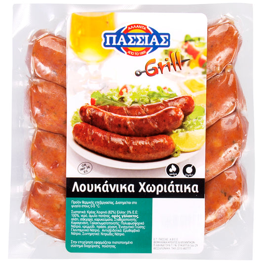 Πασσιάς Λουκάνικα Grill Χωριάτικα 380gr