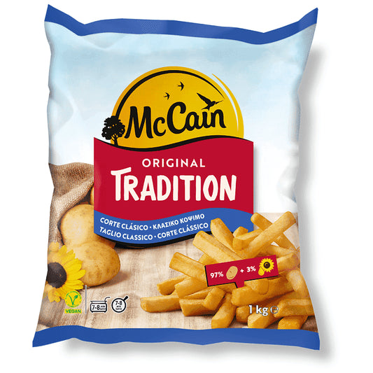 Mc Cain Πατάτες Tradition Κατεψυγμένες 1kg