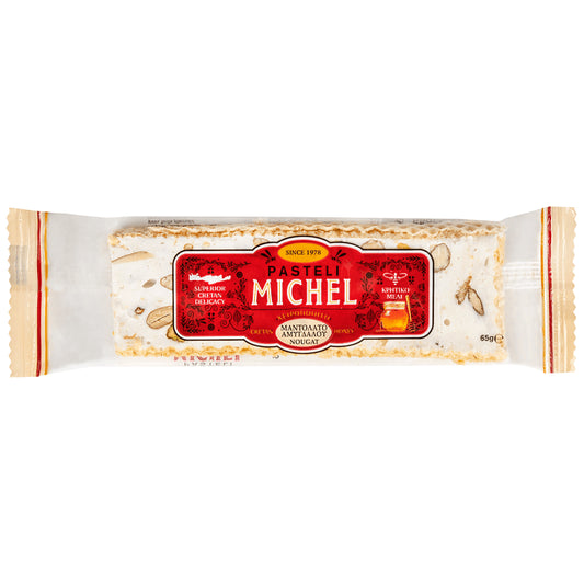 Pasteli Michel Μαντολάτο Αμυγδάλου Με Φυστίκι 65gr