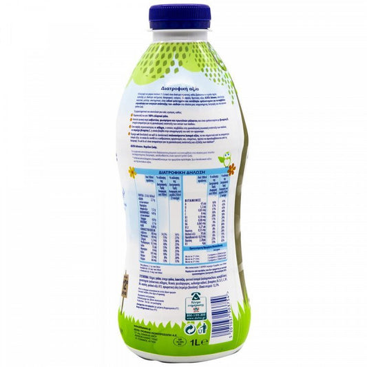 Advance Γάλα Υψηλής Παστερίωσης 1 lt