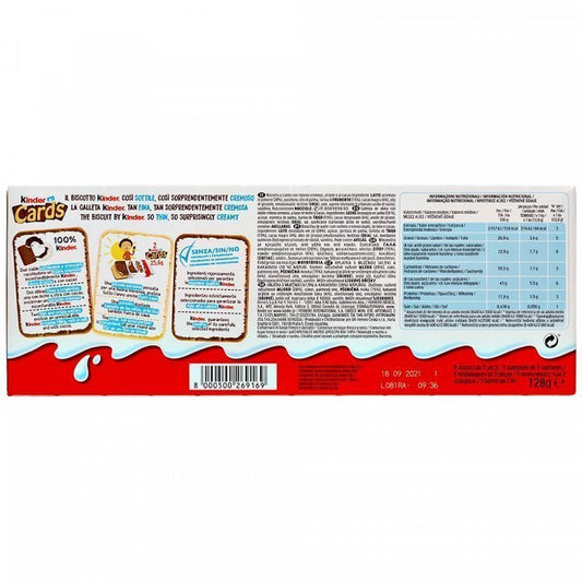 Ferrero Kinder Cards 128gr