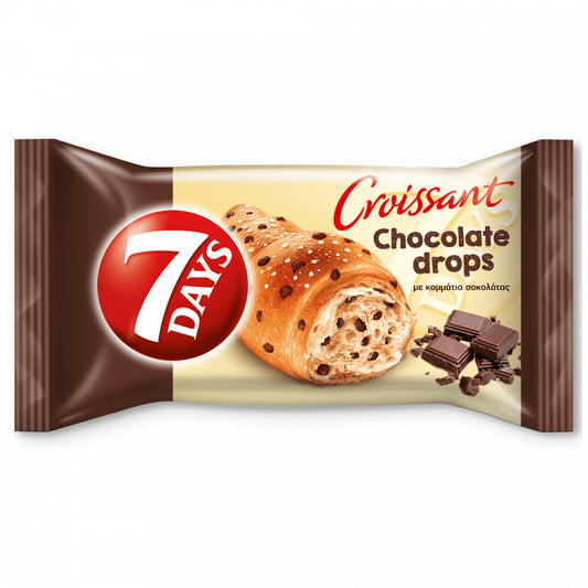 "7 Days" Κρουασάν Με Κομμάτια Σοκολάτας 70gr