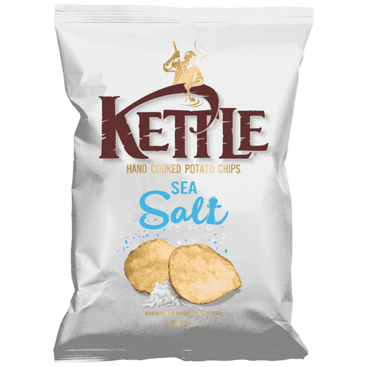 Kettle Chips Με Θαλασσινό Αλάτι 130 gr