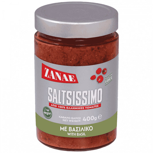 Zanae Σάλτσα Τομάτας Με Βασιλικό 400gr