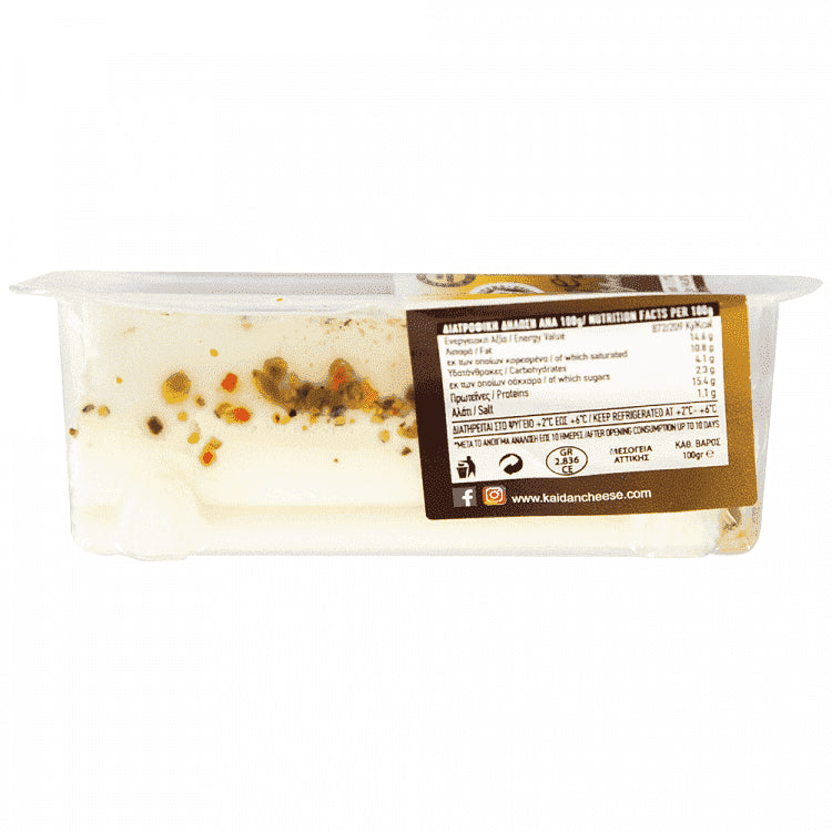 Γκερεμέζι Μαλακό Τυρί Με 4 Πιπέρια 100gr