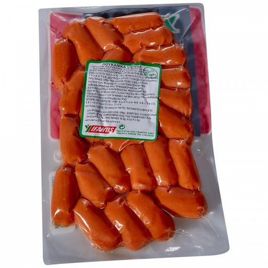Υφαντής Λουκάνικα Βιέννα 250gr