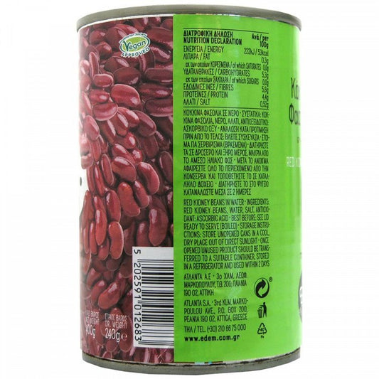 Εδέμ Φασόλια Κόκκινα 400gr