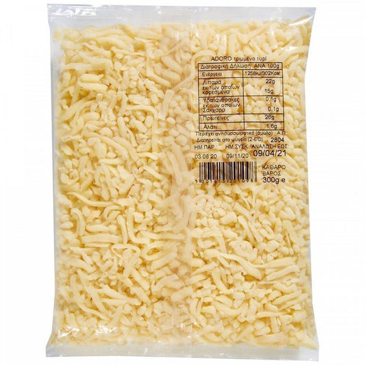 Adoro Μίγμα Τριμμένων Τυριών 300gr
