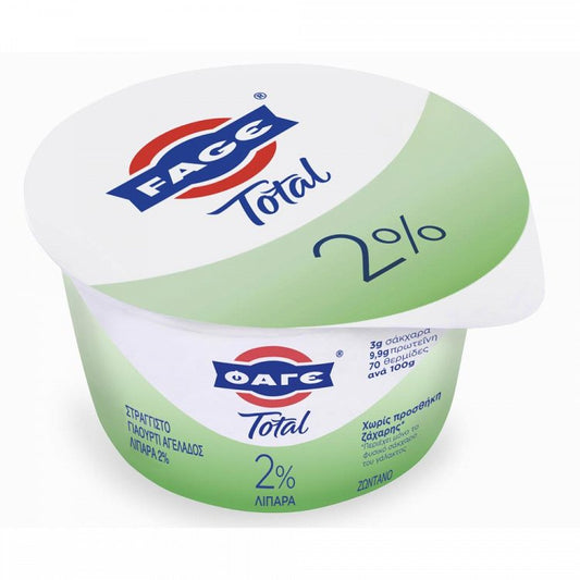 ΦΑΓΕ Total Στραγγιστό Γιαούρτι 2% Λιπαρά 200gr