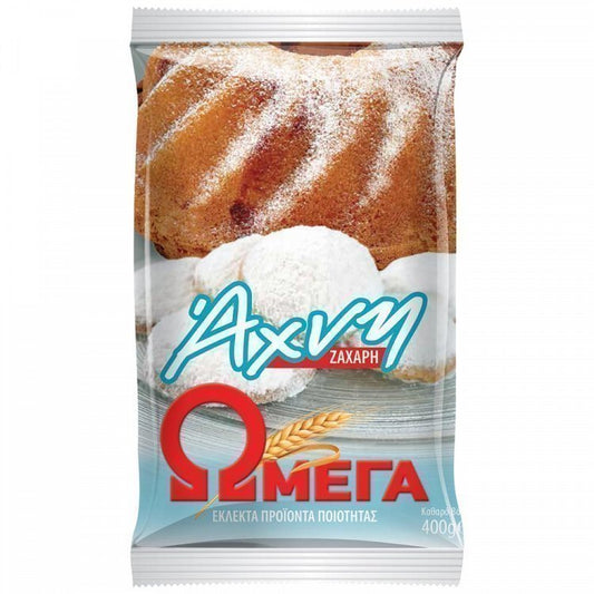 Ωμέγα Ζάχαρη Άχνη Εισαγωγής 400gr