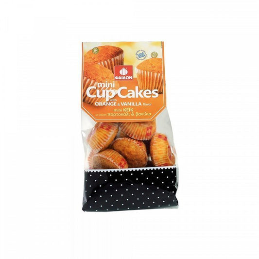 Φαίδων Mini Cup Cakes Με Πορτοκάλι 200gr