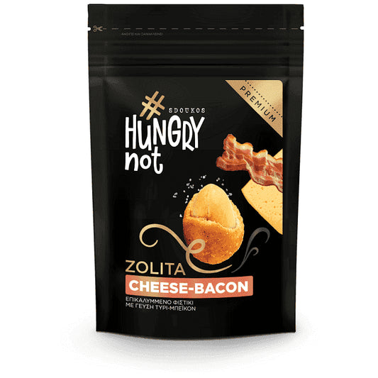 Hungry Not Επικαλυμμένο Φιστίκι Με Γεύση Τυρί-Μπέικον 80gr