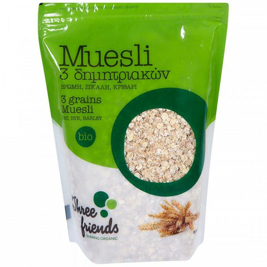 3Friends Muesli 3 Δημητριακών Βιολογική 500gr