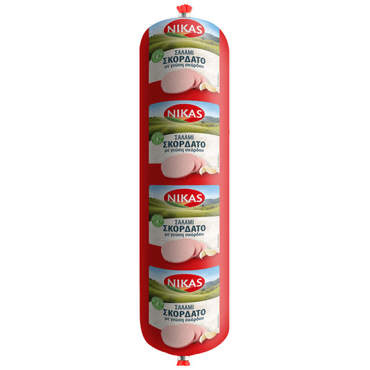 Νίκας Σαλάμι Σκορδάτο Χωρίς Γλουτένη 700gr
